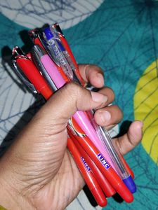 Set Of 9 Pens (Empty)