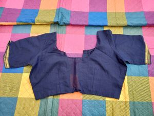 Cotton Blouse With Zari