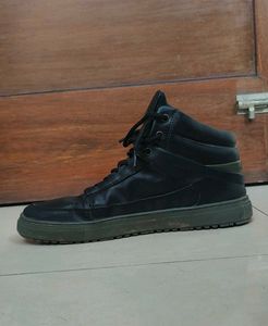 Black Leather Boots