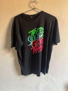 Graphic Print Tee - 'See The Good Things'