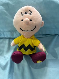 Rare Charlie Brown Plush Toy by mcdonals