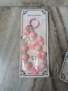 🆕Cute Pink mobile /bag charms