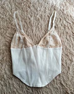 Imported White Glassons Corset