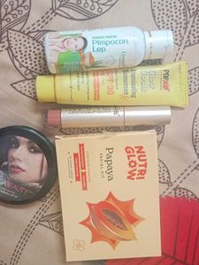Skin Care Kit & Cosmetics Bundle