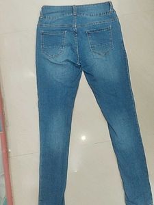 Max Vintage Blue Denim Jeans(mid rise)