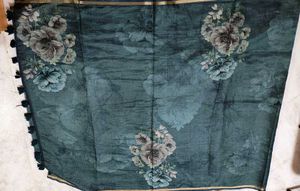 Beautiful Floral Print Saree without blouse