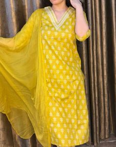 Linen Cotton Suit Set new