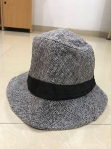 Stylish Grey Bucket Hat