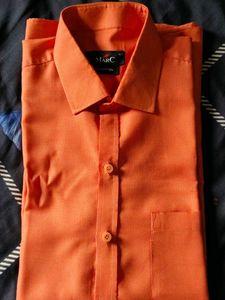 Marc Men's Orange Shirt