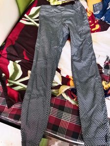 Patterned Casual Pants