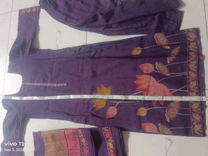 Purple Floral Print Salwar Kameez|Price Slashed😍
