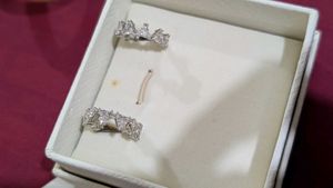 Swarovski Sparkling Stud Earrings