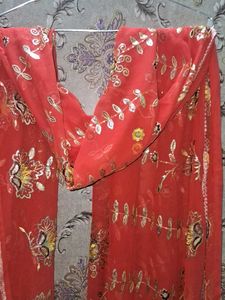 Elegant Red Dupatta🆕❤️