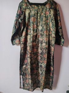 Floral Print Kurta