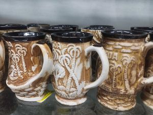 Goa/Wood Themed Ceramic Mug
