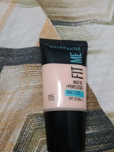 Maybelline FIT ME & Mamaearth Foundation