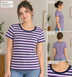 Striped Casual Top