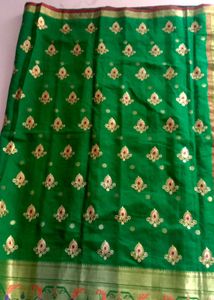 Green 💚 Paithani Saree