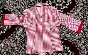 Chic Red and white Gingham