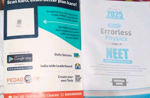 [FREE DELIVERY]Erroless physics for NEET and fo