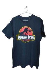 Jurassic Park Graphic T-Shirt Large Unisex