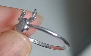 price drop 📉 Real Sterling Silver 925 Deer Ring
