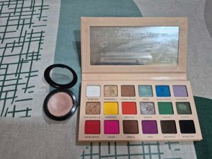 Mac highlighter n Revolution X Soph Eyeshadow