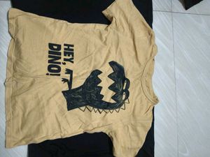 H&amp;M Kids Yellow Graphic T-Shirt