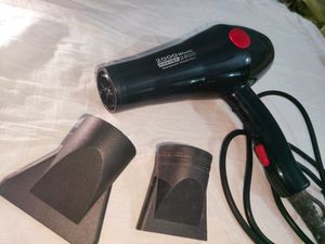 Professional Hair Dryer with 2 Nozzle