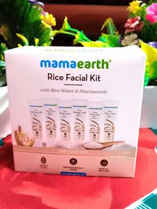 Mamaearth Rice Facial Kit With  Water & Niac
