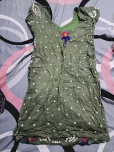 Blue kurta set with Duppata