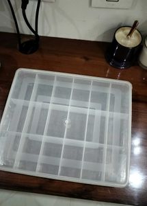 Clear Compartment Organizer Box