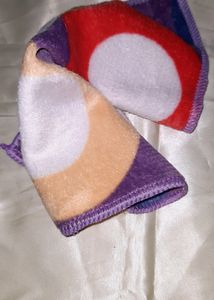 Baby Girl Or Boy Super Soft Fur Face Towel