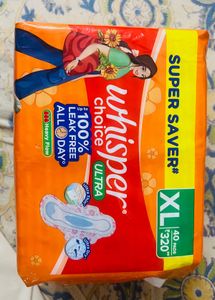 Sanitary Pads - 40 Count