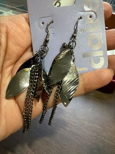 Unique Dangle &amp; Hoop Earrings Set