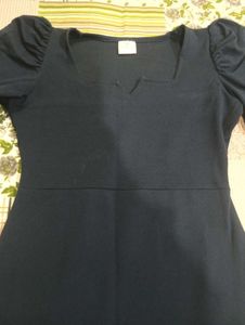 Elegant Navy Blue Dress