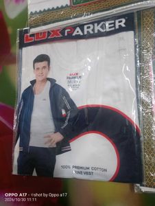 pack of 2 cotton towel &amp; Inner Vest Combo