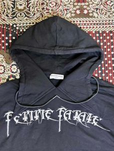 FEMME FATALE Hoodie 100% Original Rarest Balenciag