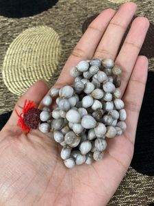 Handmade Seed Bead Rudraksha Mala Necklace