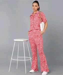 Stylish Zebra Print Co-ord Set