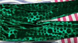 Embroidered Kurta with 💚 🍏 Netted hand