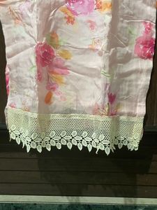 Beautiful Floral Print Kurta