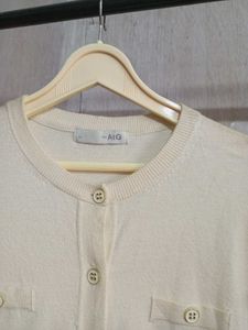 Elegant Cream Cardigan
