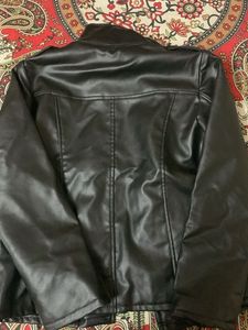 Sleek Black Biker Jacket