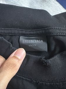 Balenciaga oversized imported torn style t shirt