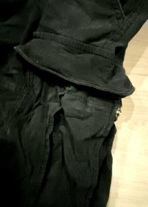 Men's Black Cargo Pants