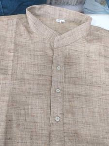 Men's Beige Kurta
