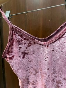 Crushed Velvet Cami Top