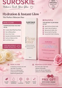 Suroskie Hydration & Instant Glow Skincare Duo