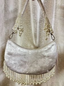bridal crystal handbag